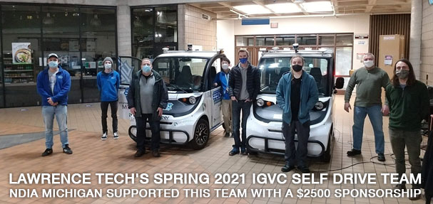 Lawrence Tech's Spring 2021 Electric Vehicle Team